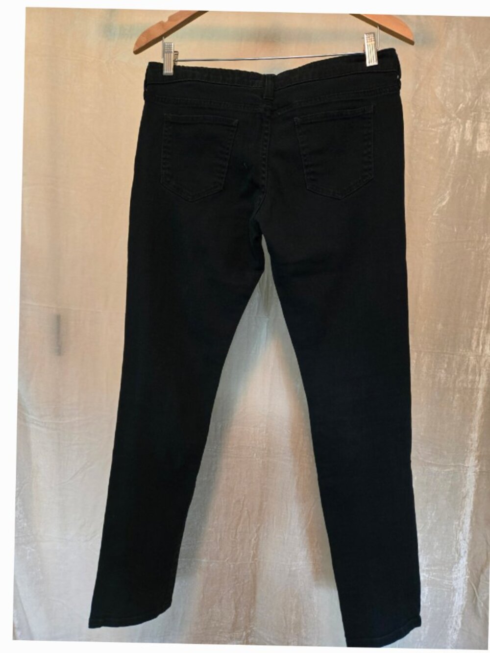 Arizona Jean Co Size 11 Black Super Skinny Jeans Low Rise Stretch - Picture 2 of 9